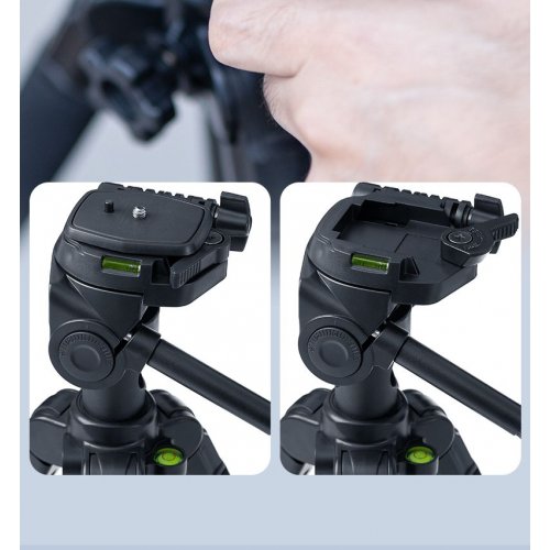 Штатив Ambitful GM-150 Aluminum Alloy Tripod 158cm (6974660943363) купить в Украине | Telemart фото