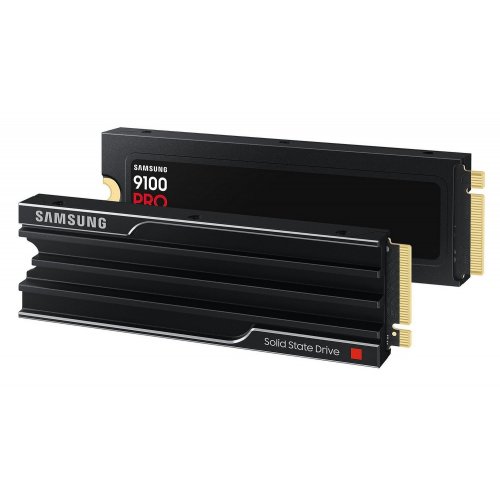 Уцінка ssd-диск Samsung 9100 PRO V-NAND TLC 4TB with Heatsink M.2 (2280 PCI-E) NVMe 2.0 (MZ-VAP4T0CW) (Розкрита упаковка, 900663) купити в Україні | Telemart фото