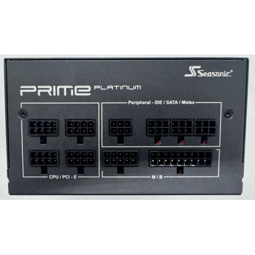 Блок питания Seasonic Prime 650W Platinum (SSR-650PD) (Восстановлено продавцом, 900889) купить в Украине | Telemart фото