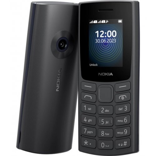 Кнопковий телефон Nokia 110 Dual Sim TA-1567 Charcoal купити в Україні | Telemart фото