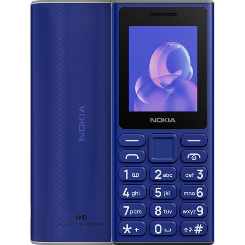 Кнопковий телефон Nokia 105 Dual Sim TA-1684 Blue купити в Україні | Telemart фото