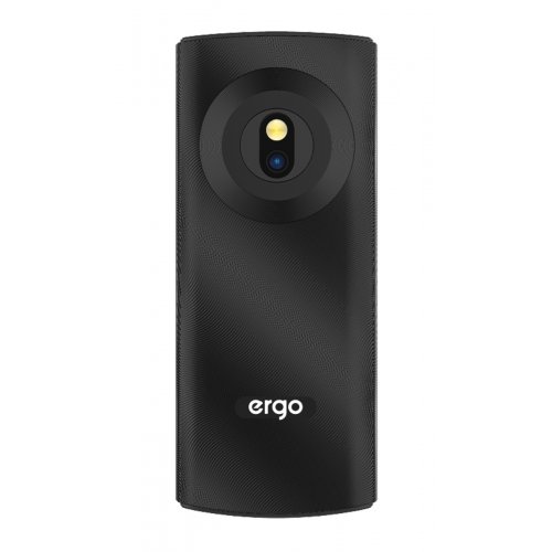 Кнопковий телефон ERGO B185 Base Dual Sim Black купити в Україні | Telemart фото