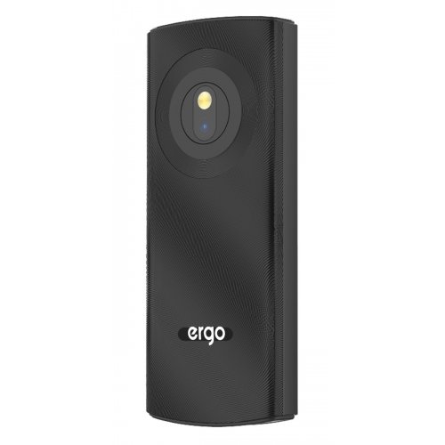 Кнопковий телефон ERGO B185 Base Dual Sim Black купити в Україні | Telemart фото