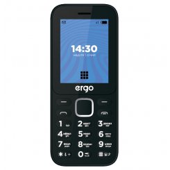 Кнопочный телефон ERGO E241 Energy Dual Sim Black