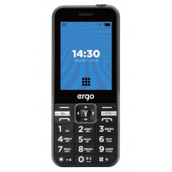 Кнопочный телефон ERGO E281 Energy Dual Sim Black