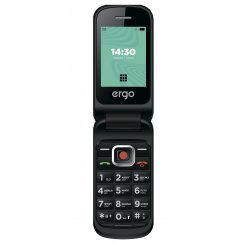 Кнопочный телефон ERGO F241 Flex Dual Sim Black