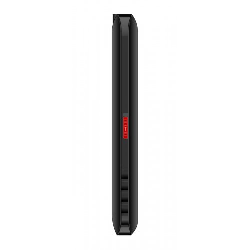 Кнопковий телефон ERGO R182 Respect Dual Sim Black купити в Україні | Telemart фото