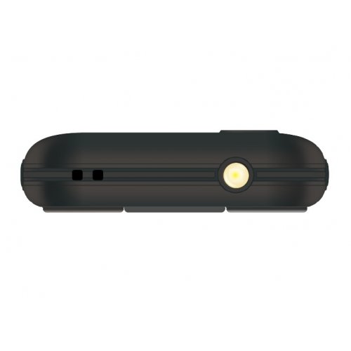 Кнопковий телефон ERGO R202 Respect Dual Sim Black купити в Україні | Telemart фото
