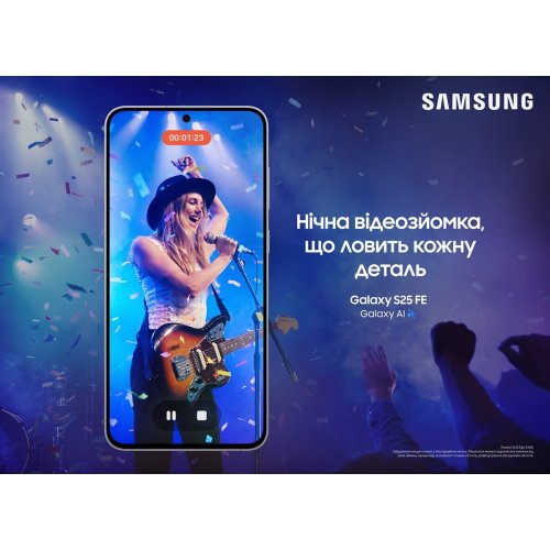 Смартфон Samsung Galaxy S25 FE 5G 8/256GB (SM-S731BZWGEUC) White купить в Украине | Telemart фото