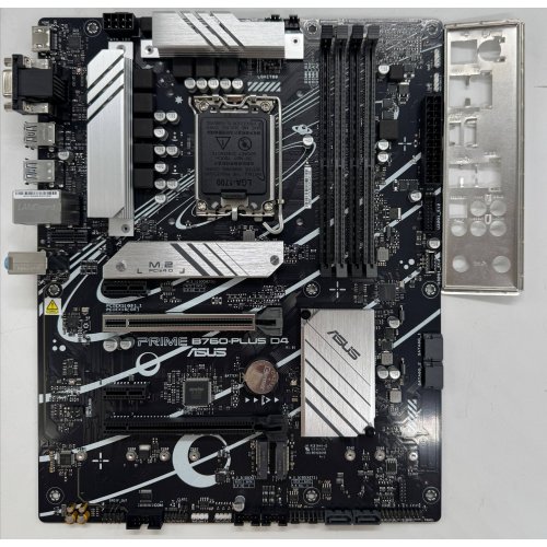 Материнская плата Asus PRIME B760-PLUS D4 (s1700, Intel B760) (Восстановлено продавцом, 901153) купить в Украине | Telemart фото