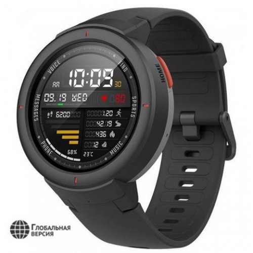 Купить Умные часы Xiaomi Amazfit Verge Grey - цена в Харькове, Киеве, Днепре, Одессе
в интернет-магазине Telemart фото