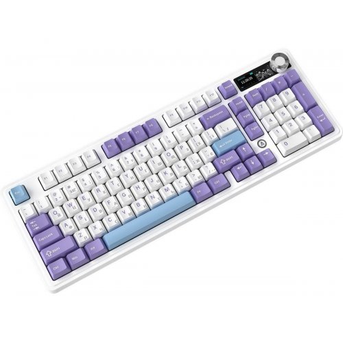 Клавиатура Ajazz AK980 V2 Maillard Switch RGB Wireless (AK980-V2-M-PWB) White купить в Украине | Telemart фото