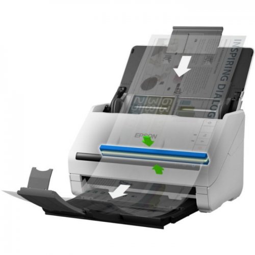 Сканер Epson WorkForce DS-530II (B11B261401) купити в Україні | Telemart фото
