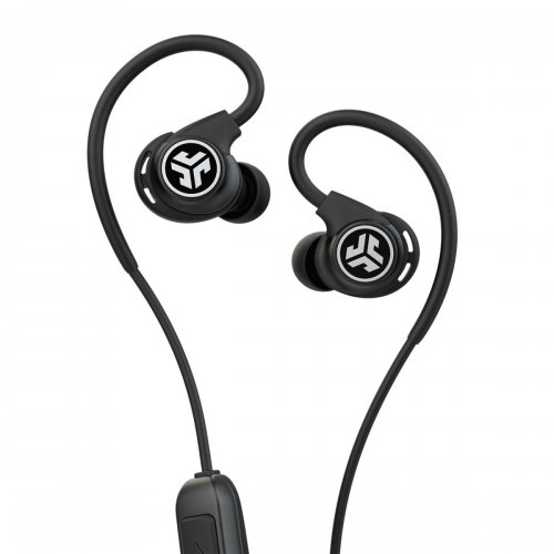 Наушники JLab Fit Sport 3 Wireless (IEUEBFITSPORTRBLK123) Black купить в Украине | Telemart фото