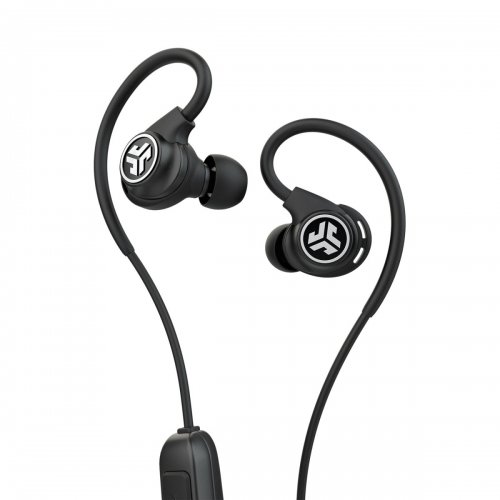 Наушники JLab Fit Sport 3 Wireless (IEUEBFITSPORTRBLK123) Black купить в Украине | Telemart фото