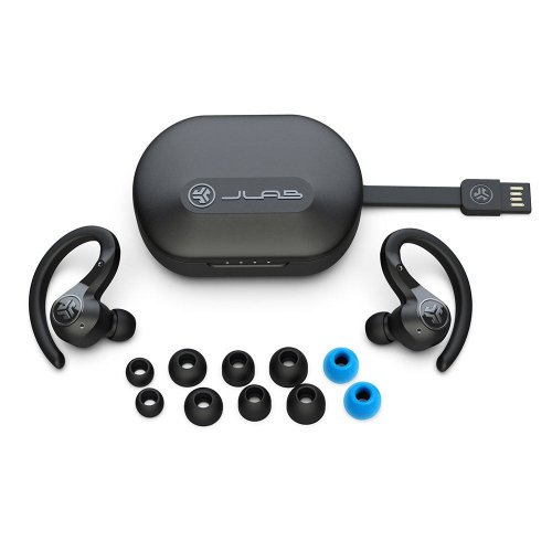 Наушники JLab Epic Air Sport ANC (IEUEBEAIRSPTNCRBLK82) Black купить в Украине | Telemart фото