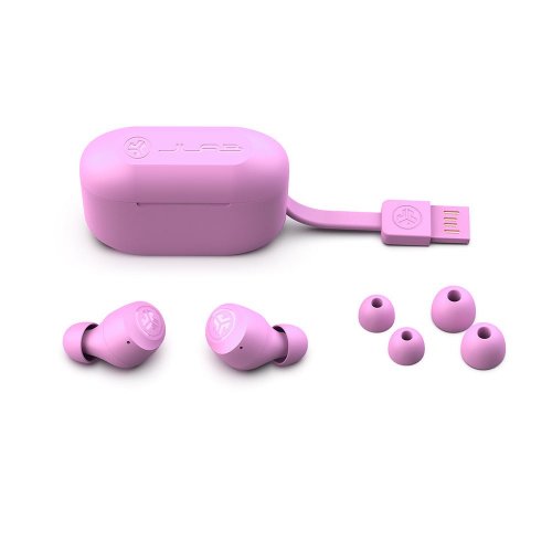 Навушники JLab GO Air Pop (IEUEBGAIRPOPRPNK124) Pink купити в Україні | Telemart фото