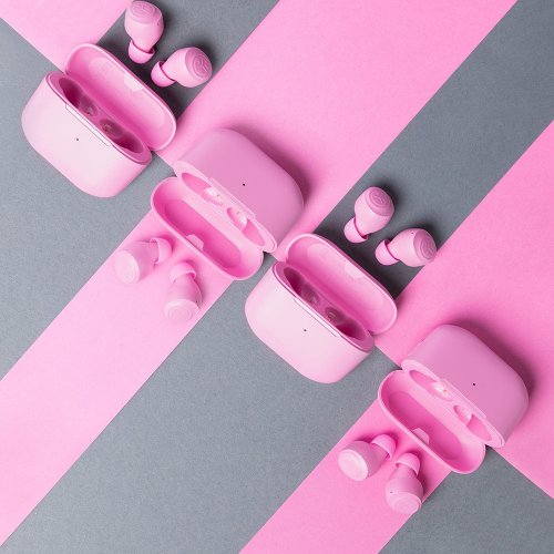 Навушники JLab GO Air Pop (IEUEBGAIRPOPRPNK124) Pink купити в Україні | Telemart фото