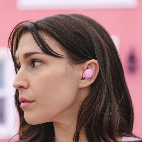 Навушники JLab GO Air Pop (IEUEBGAIRPOPRPNK124) Pink купити в Україні | Telemart фото