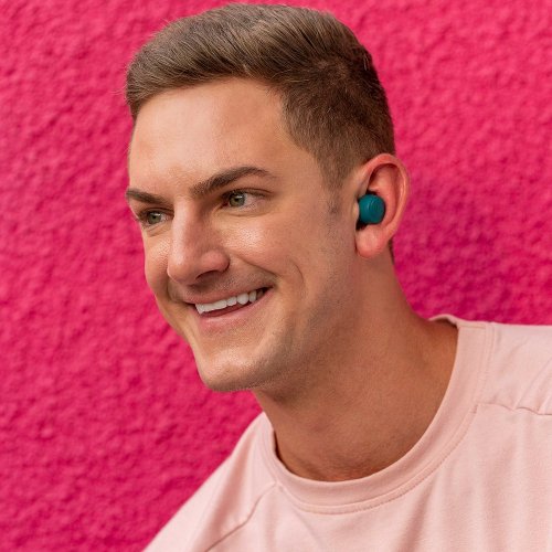Наушники JLab GO Air Pop (IEUEBGAIRPOPRTEL124) Teal купить в Украине | Telemart фото