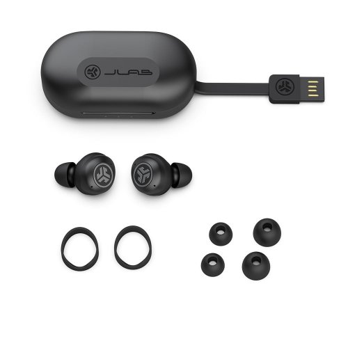 Навушники JLab JBuds Air Pro (IEUEBJBAIRPRORBLK82) Black купити в Україні | Telemart фото