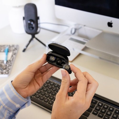 Навушники JLab JBuds Air Pro (IEUEBJBAIRPRORBLK82) Black купити в Україні | Telemart фото