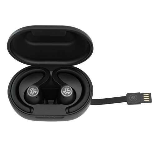 Наушники JLab JBuds Air Sport (IEUEBJBAIRSPRTRBLK82) Black купить в Украине | Telemart фото