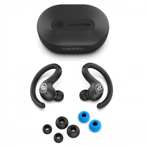 Наушники JLab JBuds Air Sport (IEUEBJBAIRSPRTRBLK82) Black купить в Украине | Telemart фото