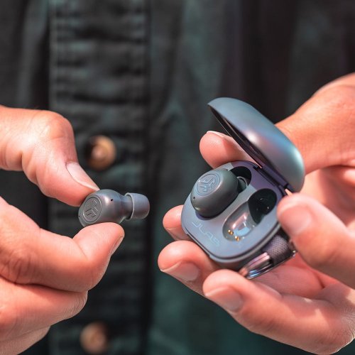 Наушники JLab JBuds Mini (IEUEBJBMINIRSGE124) Sage Grey купить в Украине | Telemart фото