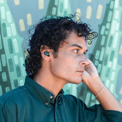 Наушники JLab JBuds Mini (IEUEBJBMINIRSGE124) Sage Grey купить в Украине | Telemart фото