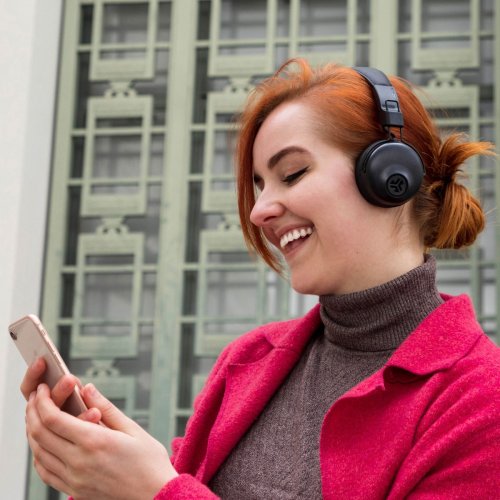 Наушники JLab Studio Wireless On Ear (IEUHBASTUDIORBLK4) Black купить в Украине | Telemart фото