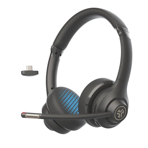 Наушники JLab GO Work Wireless (IEUHBGOWORKRBLK4) Black купить в Украине | Telemart фото