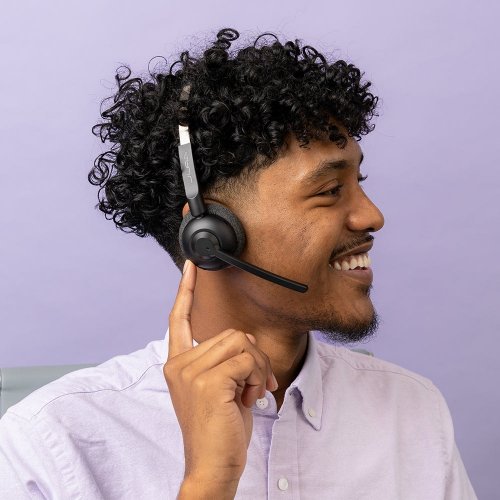 Навушники JLab GO Work Pop Wireless (IEUHBGWRKPOPRBLK4) Black купити в Україні | Telemart фото