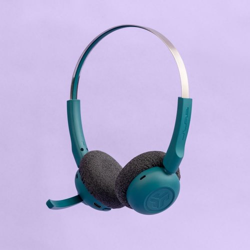 Наушники JLab GO Work Pop Wireless (IEUHBGWRKPOPRTEL4) Teal купить в Украине | Telemart фото