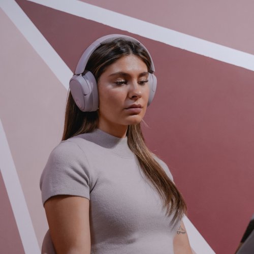 Навушники JLab JBuds LUX ANC (IEUHBJLUXANCRMVE62) Mauve купити в Україні | Telemart фото