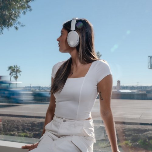 Навушники JLab JBuds LUX ANC (IEUHBJLUXANCRWHT62) Cloud White купити в Україні | Telemart фото
