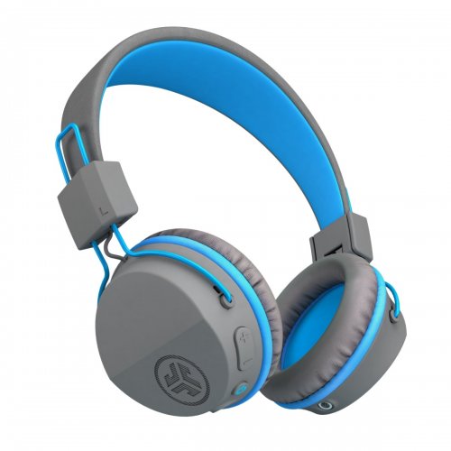 Навушники JLab JBuddies Studio Kids Wireless (IEUHBSTUDIORGRYBLU4) Grey/Blue купити в Україні | Telemart фото