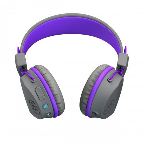 Наушники JLab JBuddies Studio Kids Wireless (IEUHBSTUDIORGRYPRPL4) Grey/Purple купить в Украине | Telemart фото
