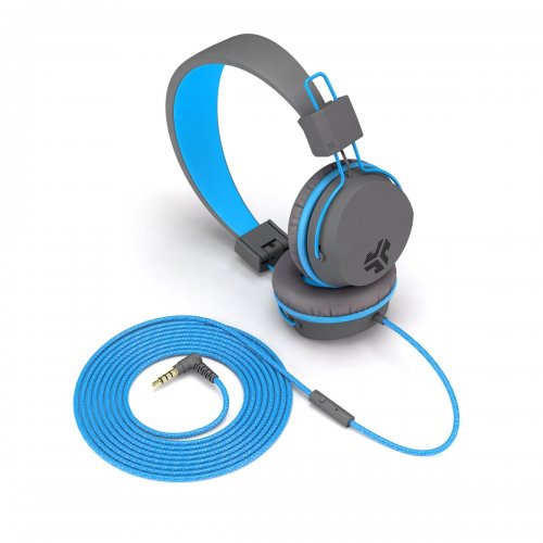 Наушники JLab JBuddies Studio Kids (IEUHJKSTUDIORGRYBLU6) Grey/Blue купить в Украине | Telemart фото
