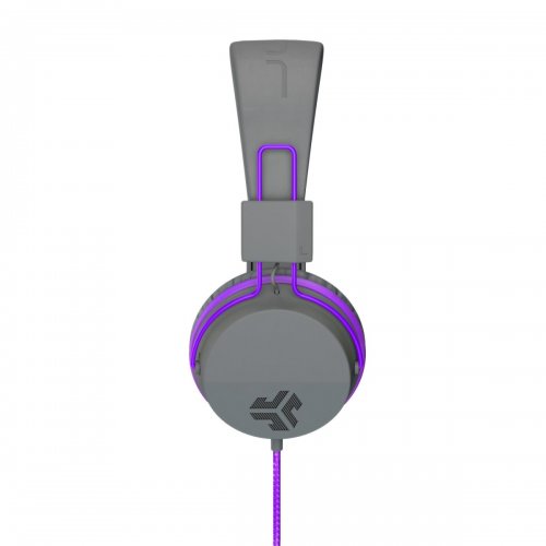 Навушники JLab JBuddies Studio Kids (IEUHJKSTUDIORGRYPRP6) Grey/Purple купити в Україні | Telemart фото