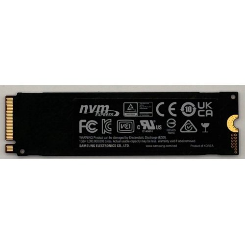 SSD-диск Samsung 970 EVO V-NAND MLC 500GB M.2 (2280 PCI-E) (MZ-V7E500BW) (Відновлено продавцем, 901429) купити в Україні | Telemart фото