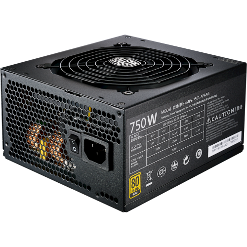 Блок живлення Cooler Master MWE GOLD 750W (MPY-7501-AFAAG-EU) (Відновлено продавцем, 901437) купити в Україні | Telemart фото