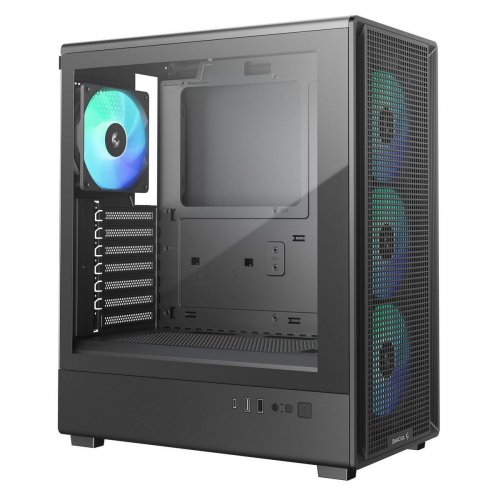 Корпус Deepcool CC550 4F Tempered Glass без БЖ (R-CC550BKANA4-G) Black купити в Україні | Telemart фото