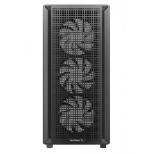 Корпус Deepcool CC550 4F Tempered Glass без БЖ (R-CC550BKANA4-G) Black купити в Україні | Telemart фото