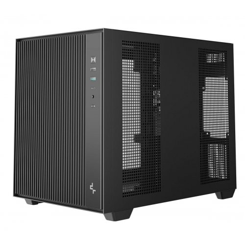 Корпус Deepcool CG330 Mesh 3F Tempered Glass без БЖ (R-CG330MESH-BKANM3-G) Black купити в Україні | Telemart фото