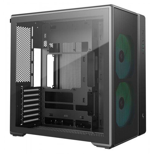 Корпус Deepcool CG590 Mesh 2F Tempered Glass без БЖ (R-CG590MESH-BKANA2-G) Black купити в Україні | Telemart фото
