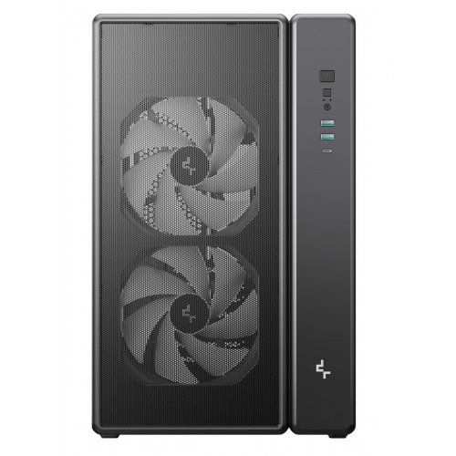 Корпус Deepcool CG590 Mesh 2F Tempered Glass без БЖ (R-CG590MESH-BKANA2-G) Black купити в Україні | Telemart фото