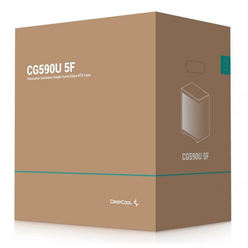 Корпус Deepcool CG590U 5F Tempered Glass без БЖ (R-CG590U-BKAGA5-G) Black купити в Україні | Telemart фото
