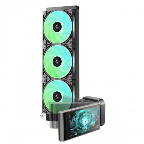 Готовая СВО Deepcool LT360 Vision ARGB (R-LT360VISION-BKAMMC-G-1) Black купить в Украине | Telemart фото