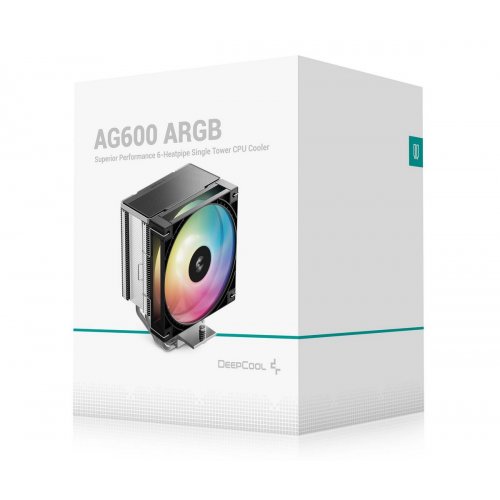 Кулер Deepcool AG600 ARGB (R-AG600-BKAMMG2-G) Black купить в Украине | Telemart фото